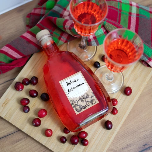 Självhäftande etiketter 60 x 90 mm för flaskor, burkar fruktskiss - 20 st. - 6