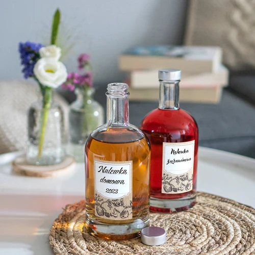 Självhäftande etiketter 60 x 90 mm för flaskor, burkar fruktskiss - 20 st. - 7