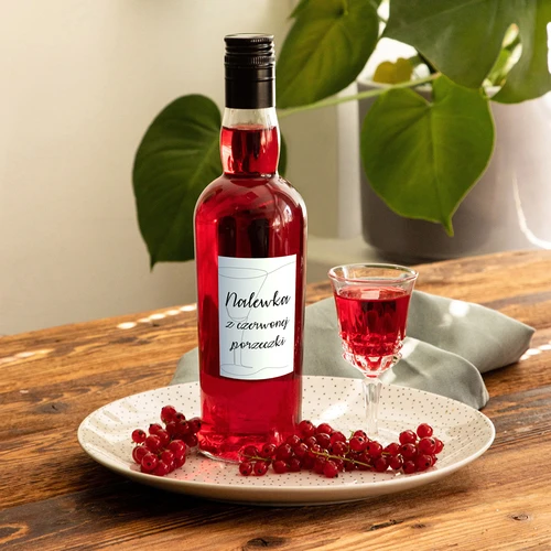 Självhäftande etiketter 60 x 90 mm för flaskor, likör, alkohol, vodka - 20 st. - 5