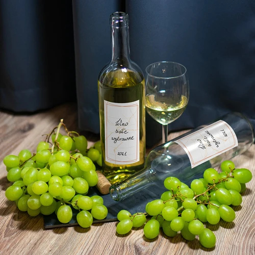 Självhäftande etiketter för vinflaskor MIX 65/115 mm - 20 st. - 11