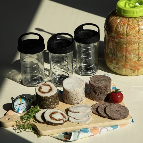 Skinkkokare i glas för 450 g - 12