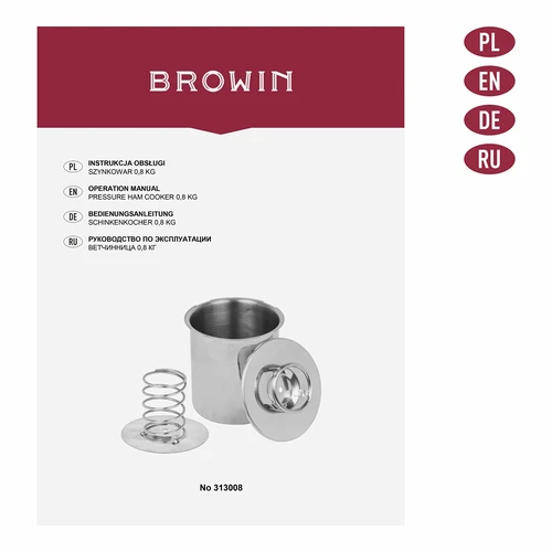 Skinkkokare - Liten godbit 0,8 kg - 10