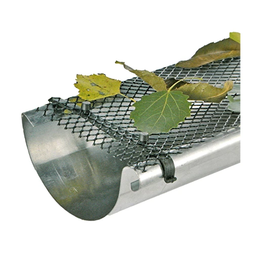 Skyddsnät för ränna 0,16x6m + 15 klämmor - 2