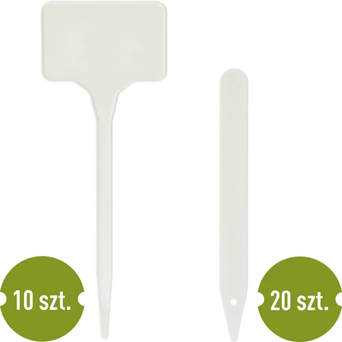 Skyltar för växtbeskrivning + blyertspenna mix 10+20 st. - 2