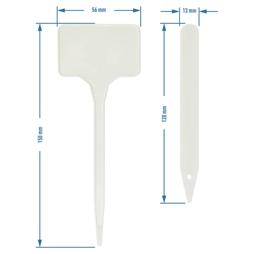 Skyltar för växtbeskrivning + blyertspenna mix 10+20 st. - 3