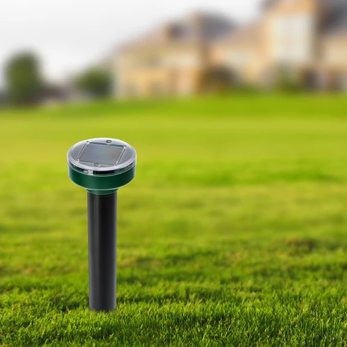 Solavskräckare för mullvadar – effektivt, säkert och humant skydd för trädgården, 1 st. - 14