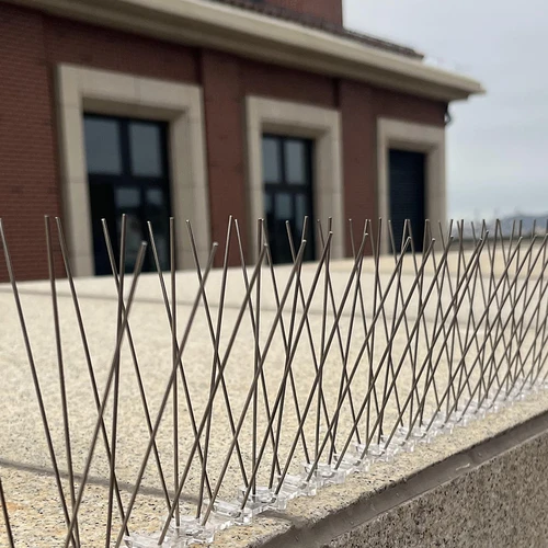 Spikar mot fåglar, på plastlist, 10 st. - 12