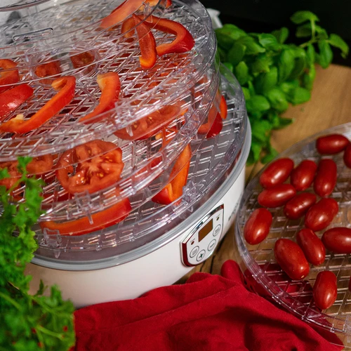 Svamptork, frukt, grönsaker och örter med temperaturreglering, 240W, transparent - 16