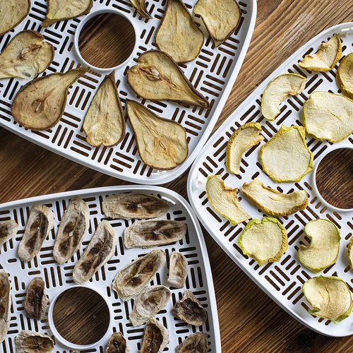 Svamptork, frukt, grönsaker och örter med temperaturreglering, 240W, vit - 18