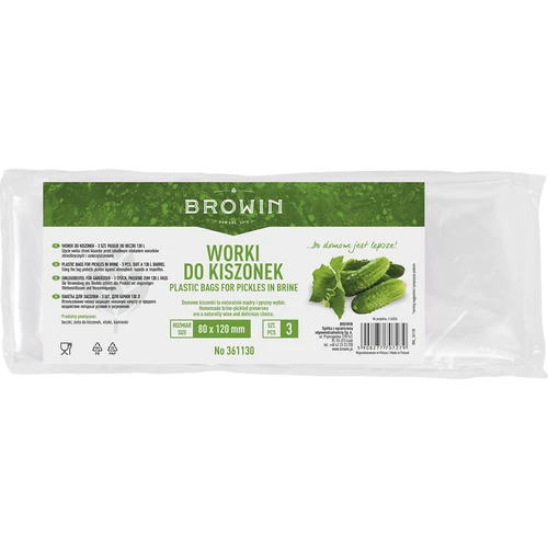 Syrningspåsar - för tunna 130L - 3 st.