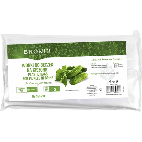 Syrningspåse - för tunna 65 och 80L - 5 st.