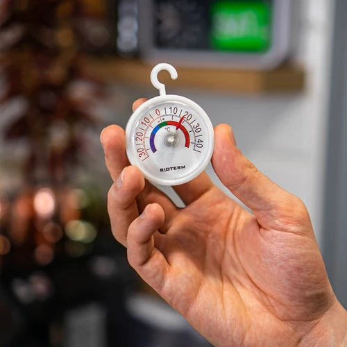Termometer för kylskåp och frysar (-35°C till +45°C) Ø 5cm - 3