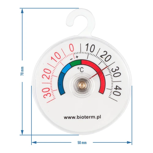Termometer för kylskåp och frysar (-35°C till +45°C) Ø 5cm - 2