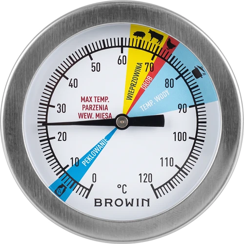 Termometer för skinkkokare 0,8 kg (0°C till +120°C) 9,0 cm - 2