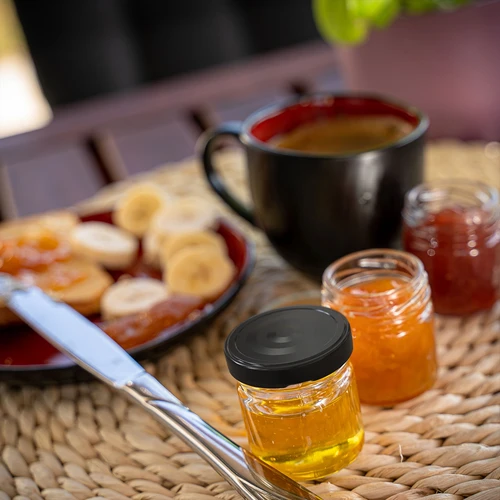 TO-burk 40 ml med svart lock fi 43 - 10 st. - 11