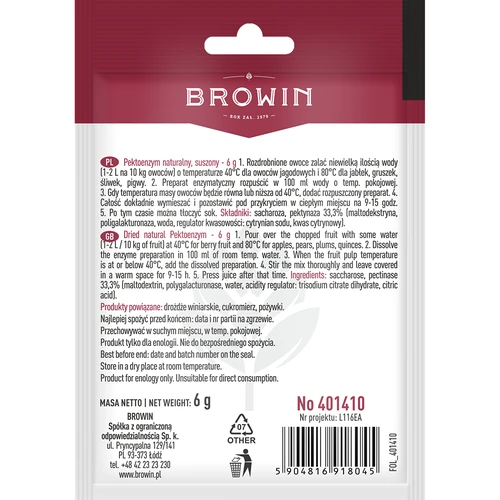 Torkat pektinenzym - 2