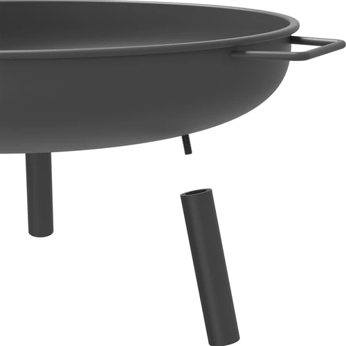 Trädgårdseldstad Ø58 cm, rund, skål - 6