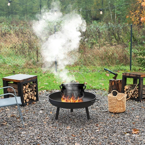 Trädgårdseldstad Ø58 cm, rund, skål - 12