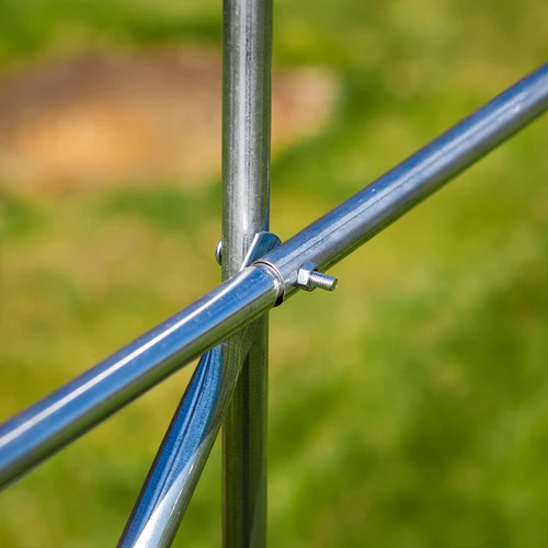 Trädgårdsväxthus (plast) 2x4,5x2 m - 3