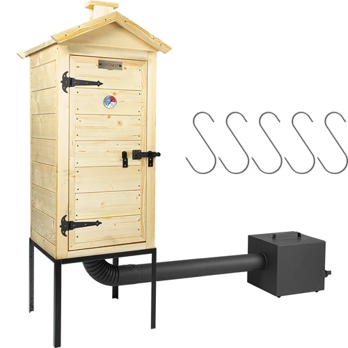 Trärök 100 cm, med eldstad - 2