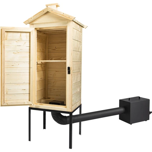 Trärök 100 cm, med eldstad - 3