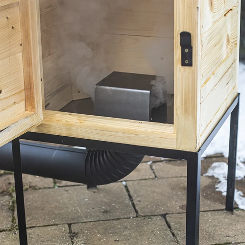 Trärök 60 cm, med eldstad - 8