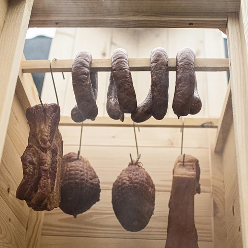 Trärök 60 cm, med eldstad - 11