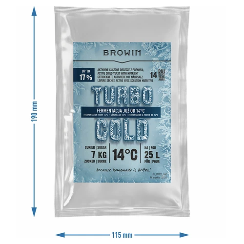Turbo Cold-jäst 120 g - 7