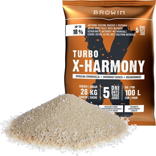 Turbojäst X-Harmony 18%, 100 L, 360g - 3