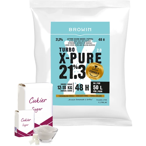 Turbojäst X-Pure 21,3%, 50 L - 4
