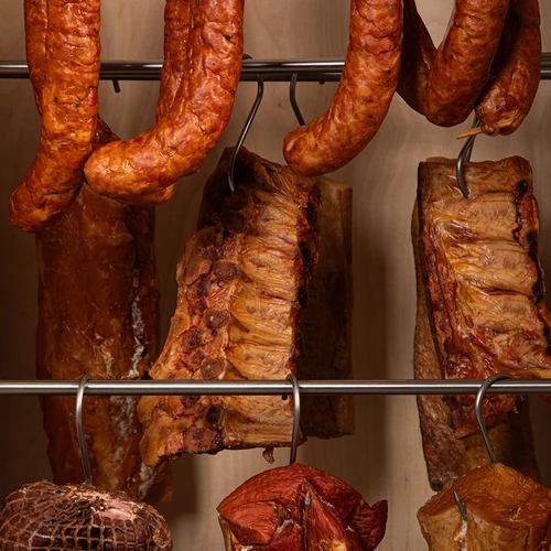 Tvärstänger för rökhus av trä (450 mm), 4 st. - 3