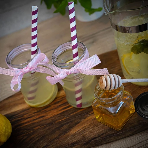 Twist-off burk 120ml - Fyra hörn fi 53 med svart lock, 6st - 8