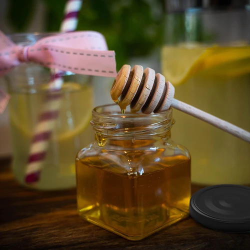 Twist-off burk 120ml - Fyra hörn fi 53 med svart lock, 6st - 10