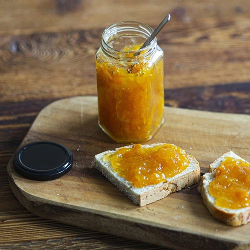 Twist off burk 385ml med svart lock fi 63, 6 st. - 9