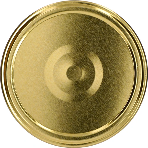 Twist-off burk, tjockis 580ml med guldfärgat lock fi82/6, 6 st. - 4