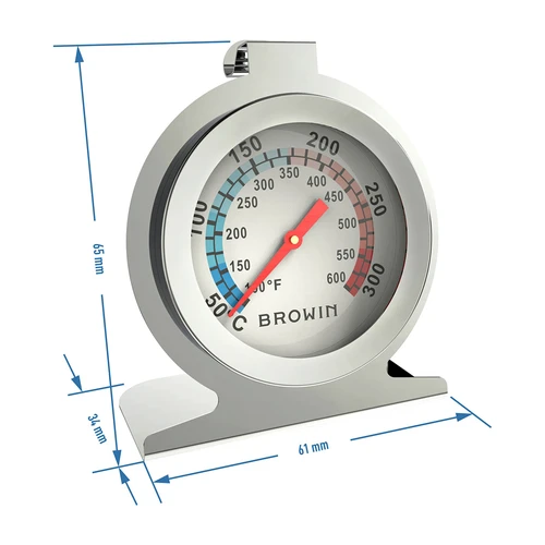 Ugnstermometer (50°C till +300°C) Ø6,1cm - 3