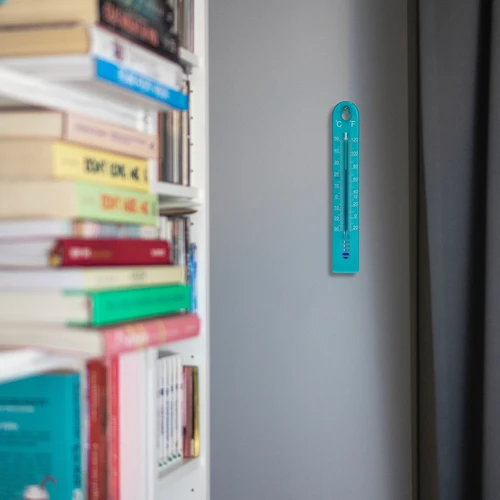 Universell termometer (-30 till +50°C), 17 cm, blå - 6