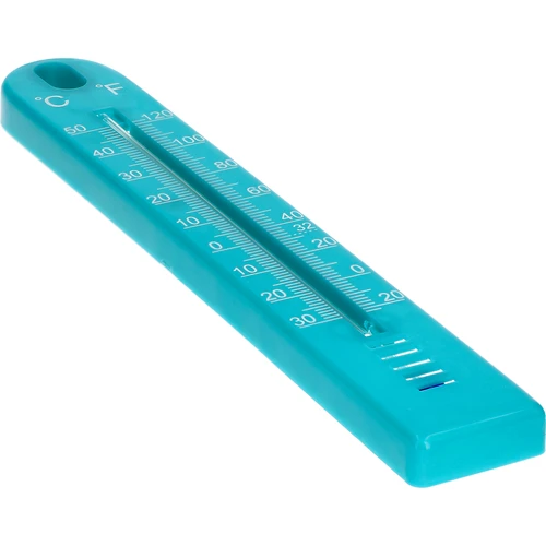 Universell termometer (-30 till +50°C), 17 cm, blå - 3