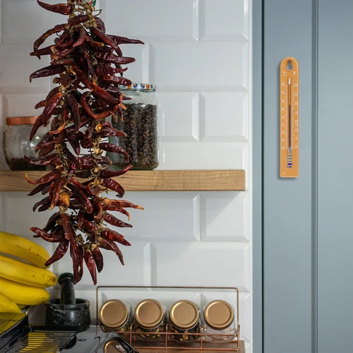 Universell termometer (-30 till +50°C), 17 cm, ljusbrun - 5