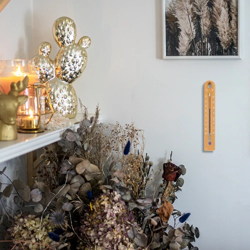 Universell termometer (-30 till +50°C), 17 cm, ljusbrun - 6