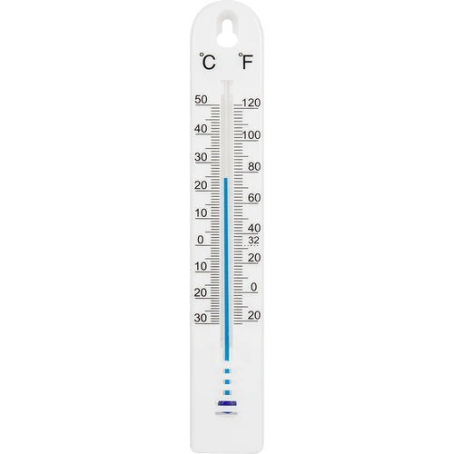Universell termometer (-30 till +50°C), 17 cm, vit