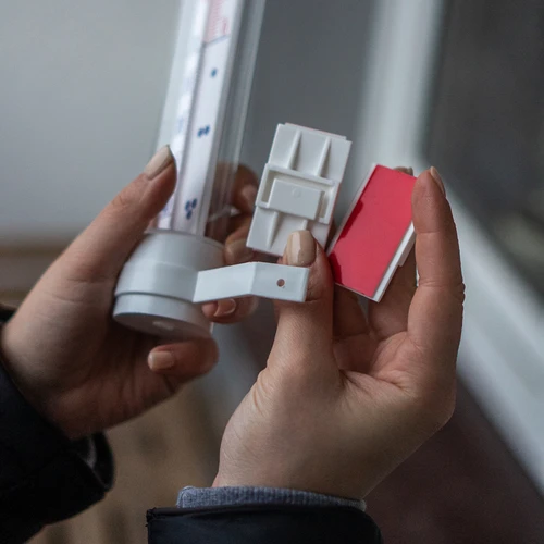 Utomhustermometer (-50°C till +50°C) 23cm mix, tillverkad i Polen - 5