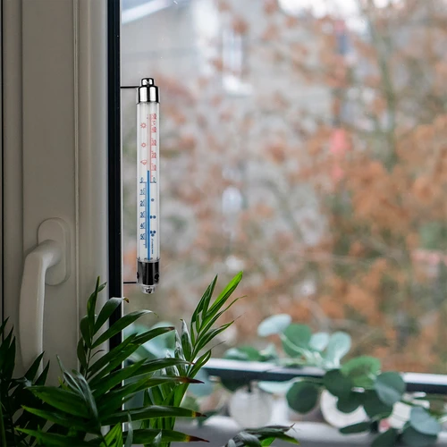 Utomhustermometer med metallram (-50°C till +50°C) 20cm - 6