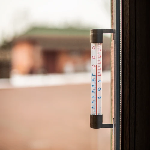 Utomhustermometer med transparent skala (-70°C till +50°C) 23cm mix - 5