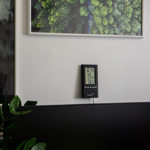 Väderstation – elektronisk, sond, svart - 6