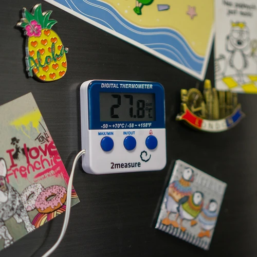 Väderstation – elektronisk, sond, vit - 6