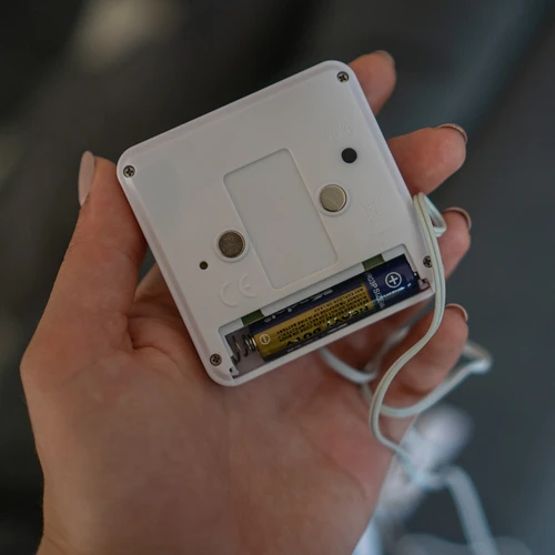 Väderstation – elektronisk, sond, vit - 9