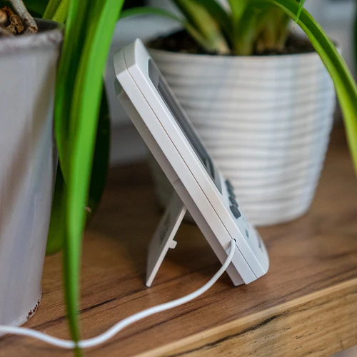 Väderstation – elektronisk, sond, vit - 9