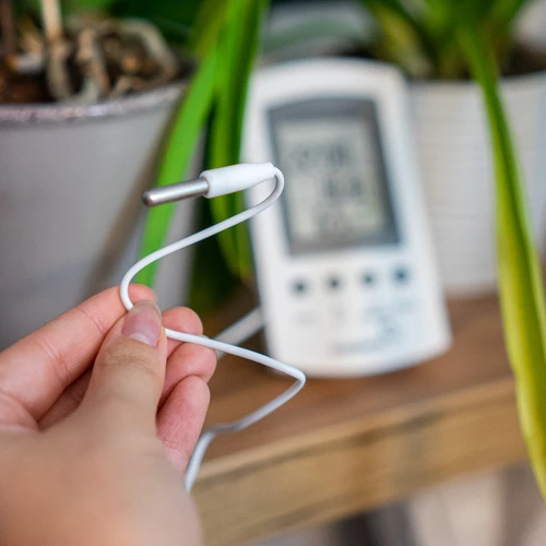 Väderstation – elektronisk, sond, vit - 10