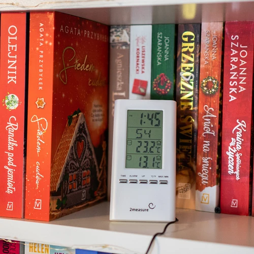 Väderstation – elektronisk, sond, vit - 6